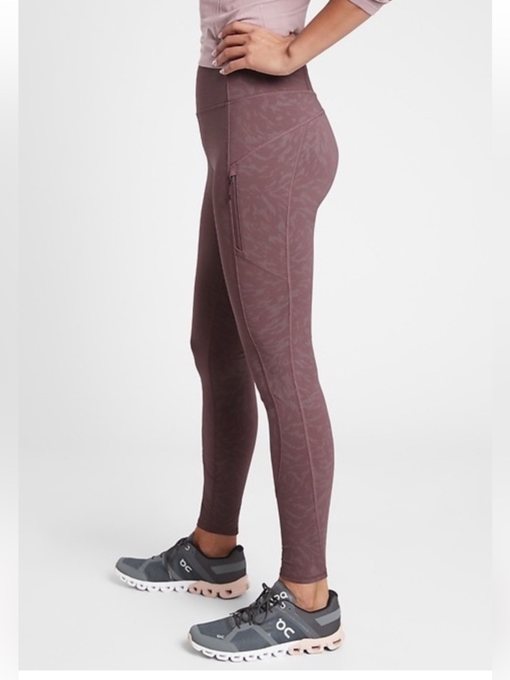 Athleta Reflective Camo Ranier Leggings